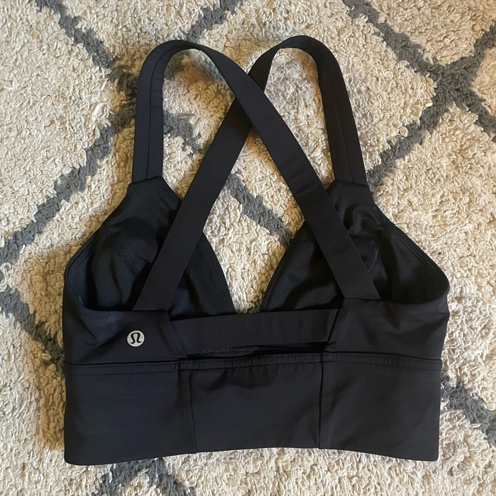 Black Size 4 Lululemon Sports Bra!